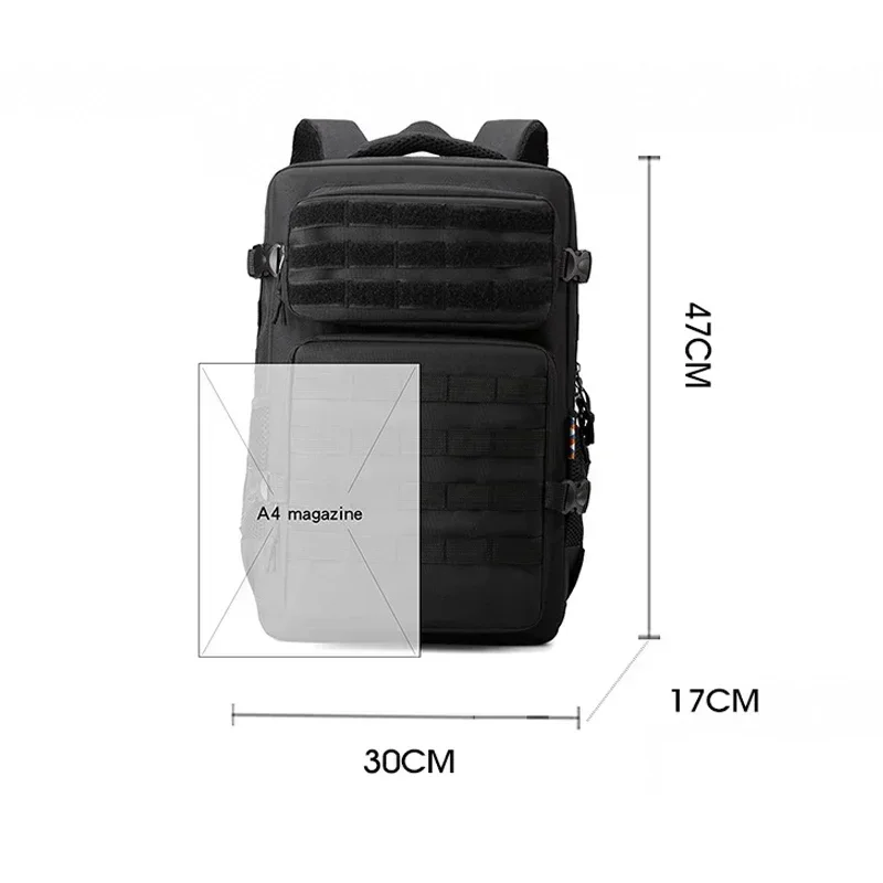 45L 1000D Nylon Waterproof  Outdoor Rucksacks Tactical Sports Camping Hiking Trekking Hunting Backpack