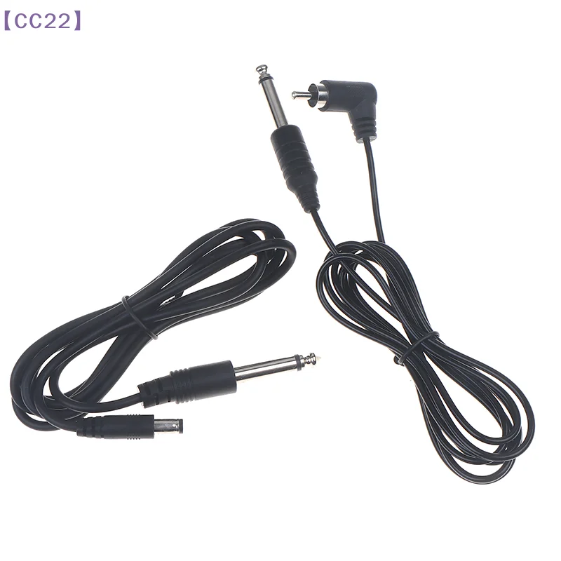 【CC22】Steel Gel DC Cable Silica Tattoo Clip Cord For Rotary & Coil Tattoo Machine Pen Power Supply Connector Line{C}