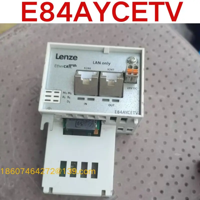 Second-hand test OK  Frequency converter communication module E84AYCETV