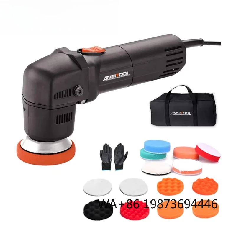 120/230V 12mm orbit polisher, low-vibration smooth-running dual action  for DIY auto surface polishing work