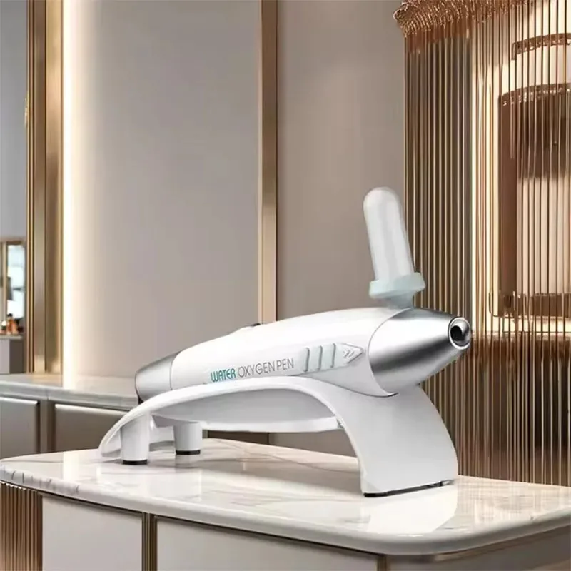 Home Use High Pressure Water Jet Gun Mesotherapy Oxygen Beauty Facial No-Needle Mesogun Injector Machine for Skincare