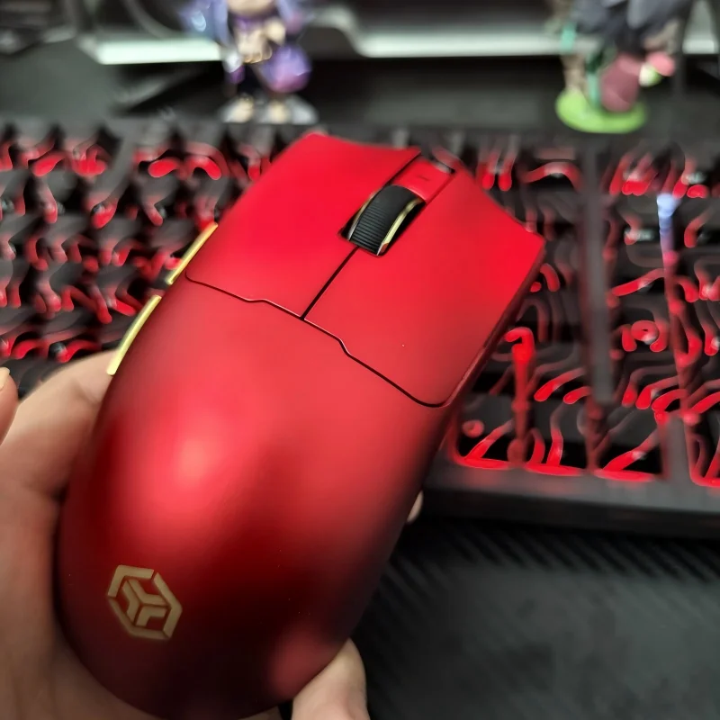 EWEADN S9 V2 Wireless Gaming Mouse Tri Mode Bluetooth Lightweight Paw3950 8K Polling Rate For Computer Gaming Office Large Hands