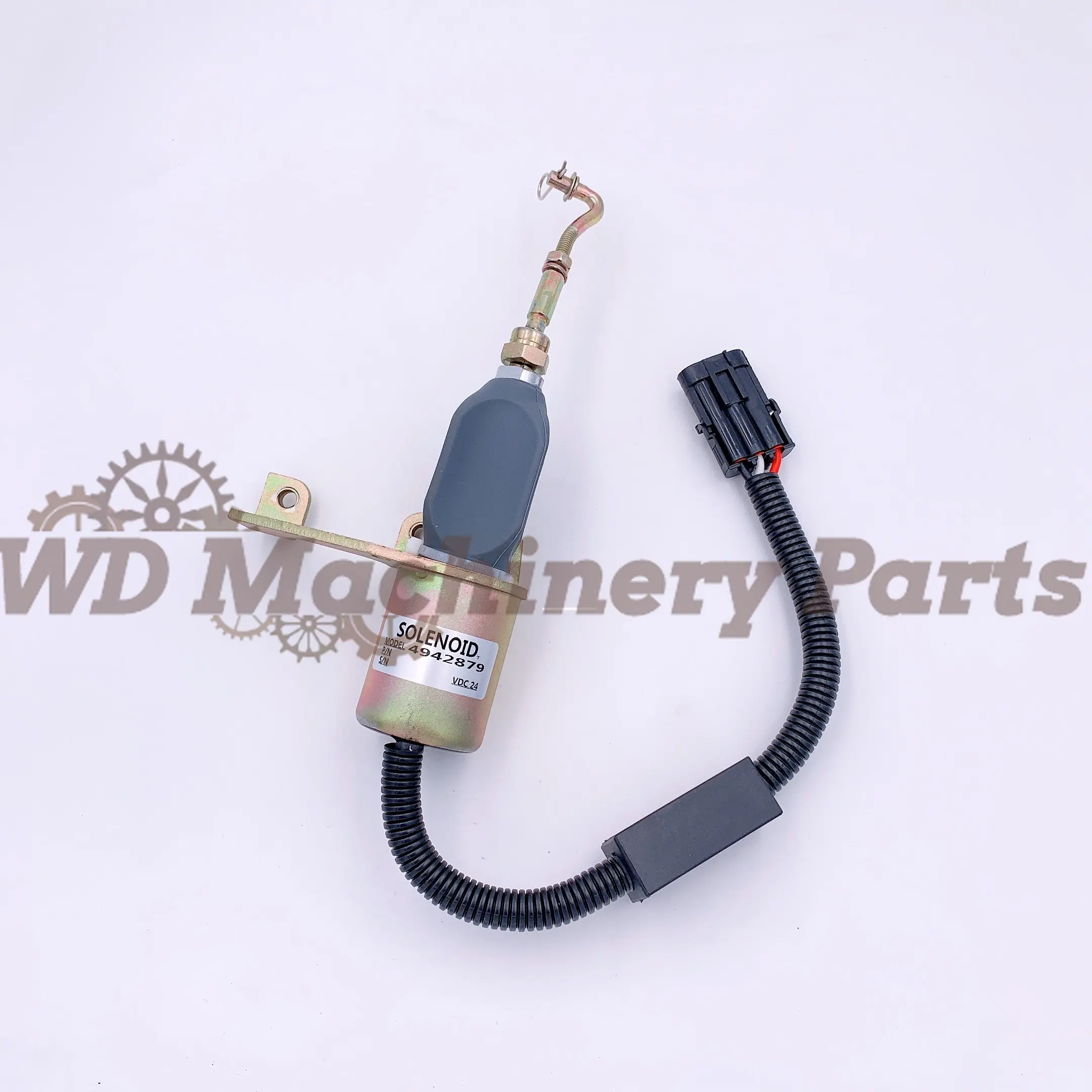 

3991625 SA-4959-24 24V Excavator Fuel Stop Shutdown Solenoid for Cummins 6BT