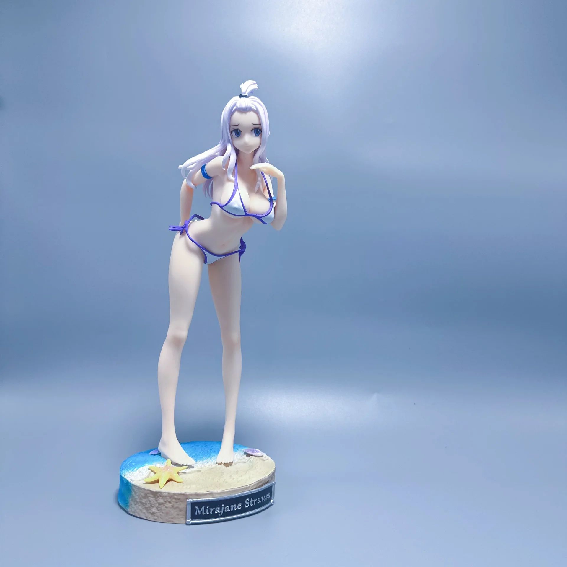 27CM 페어리 테일 애니메이션 피규어 미라제인·슈트라우스 PVC 액션 피규어 수집용 모델 장난감 어린이 선물 장식품 만화 인형