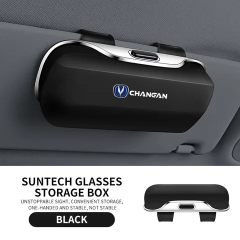 Для Changan Cs95 Eado Plus Cs55 Cs35 Plus X7 Plus Cs75 Hunter F70 Alsvin Uni T Аксессуары Автомобильный козырек Солнцезащитные очки Чехол для автомобильных очков