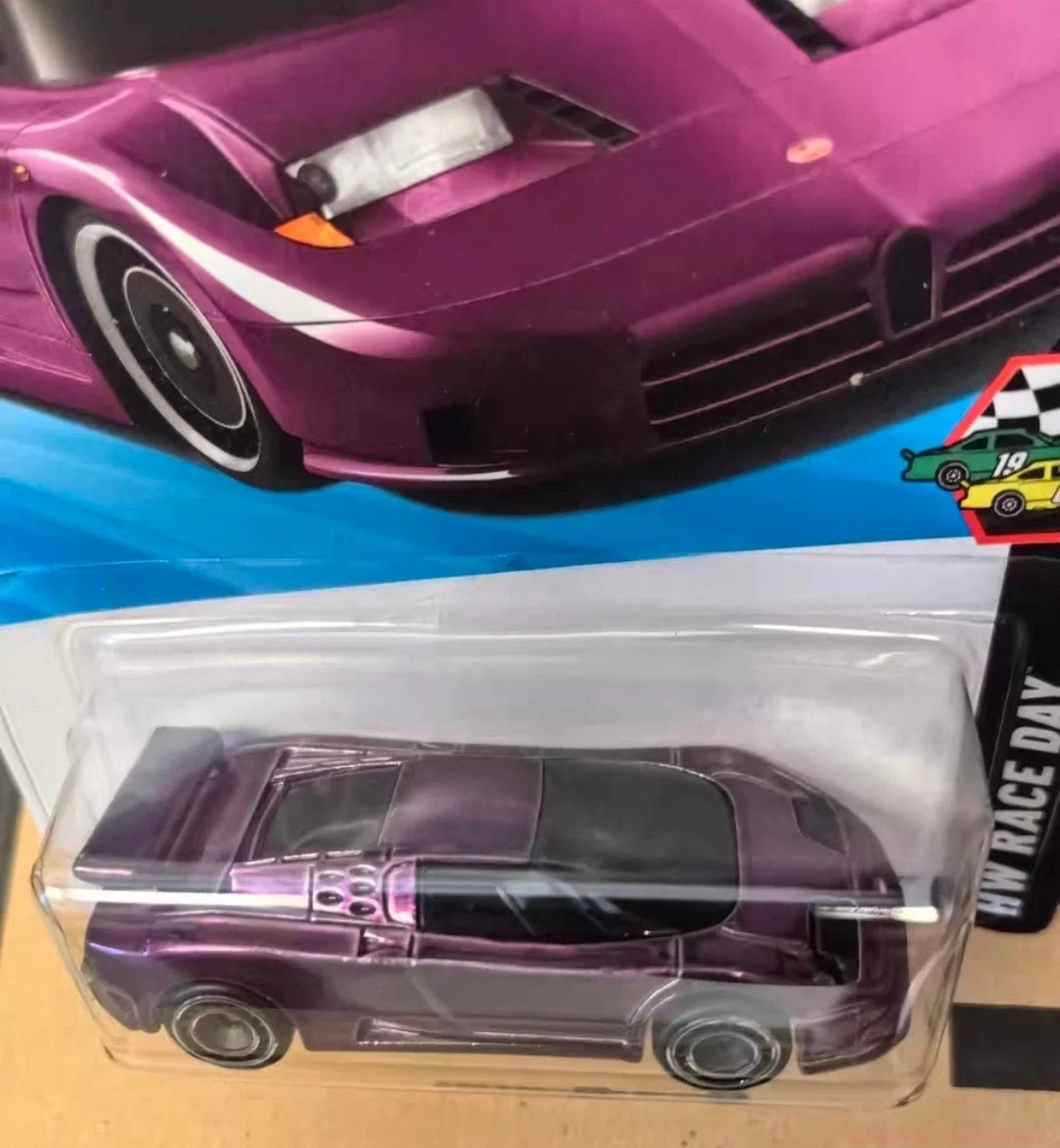 الأصلي 2025l العجلات الساخنة Th نموذج سيارة سوبر الكنز هانت 94 بوجاتي Eb110 Ss تحصيل نموذج الصبي هدية عيد ميلاد غرفة حلية #5