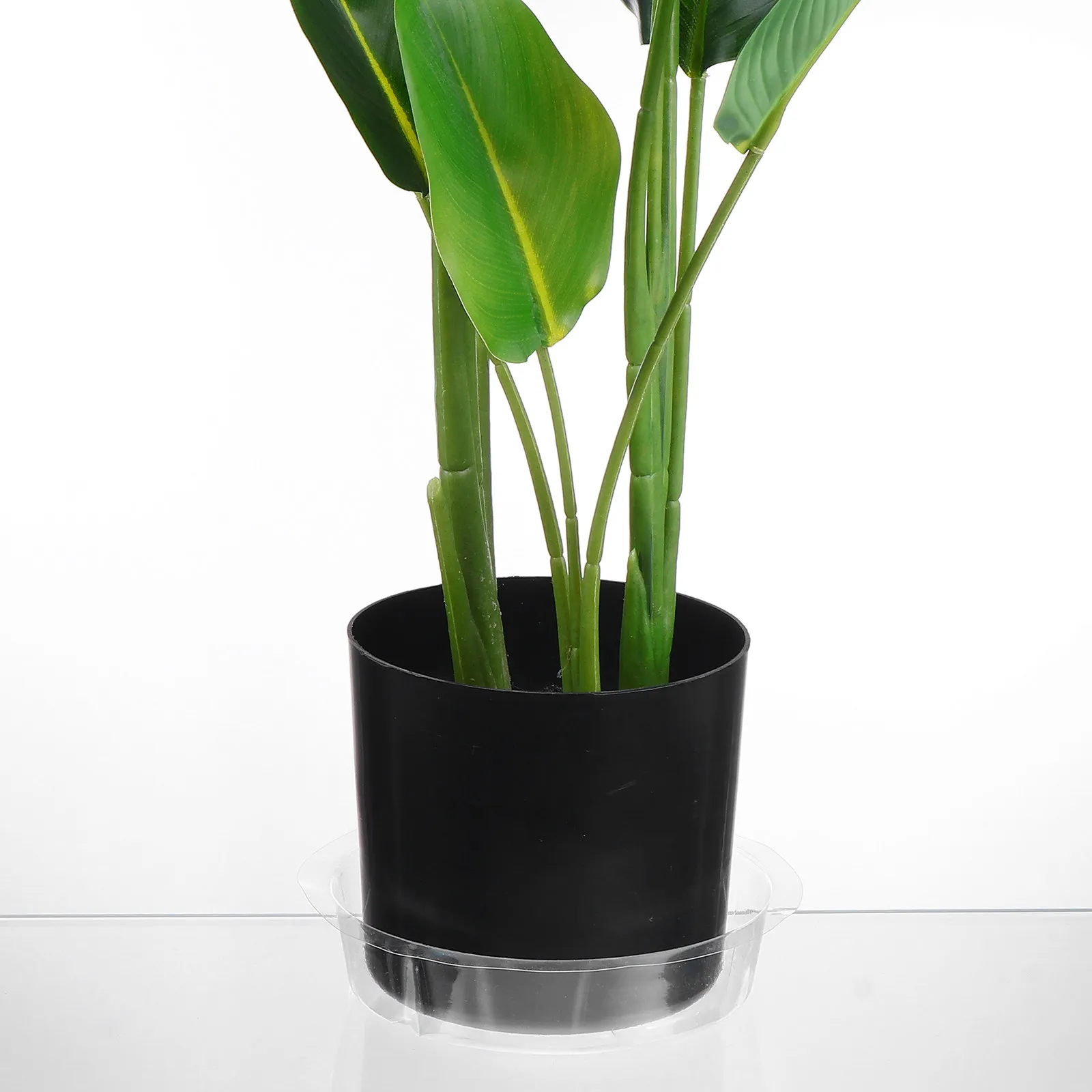 25Pcs Plastic Plant Saucer Classic Simple Design Water Catcher Soil Spill Protector for Flowerpots Indoor Outdoor Planter