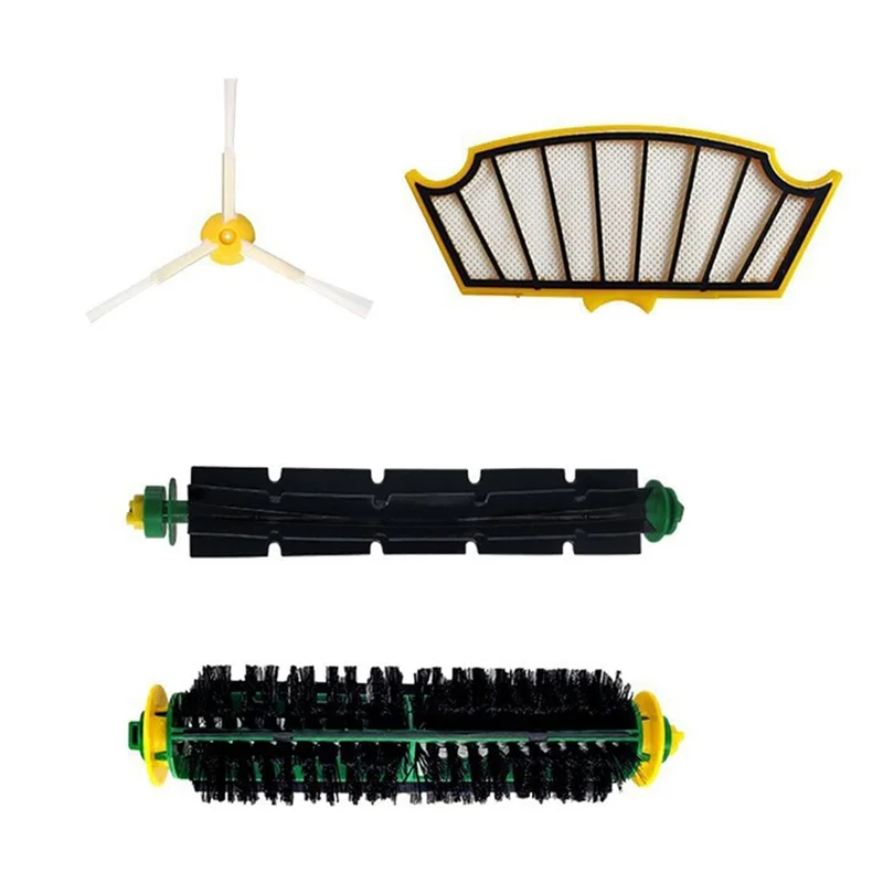 AEB1-طقم قطع غيار للمكنسة الكهربائية Irobot Roomba 500 Series، 500 505 510 521 530 531 532 534 535 545 550