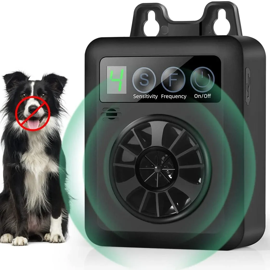 Amazon Dog Stop Barker Ultrasonic Dog Repeller Noise Reducer Anti Barking Training Device For Dogs High Power Deterrent