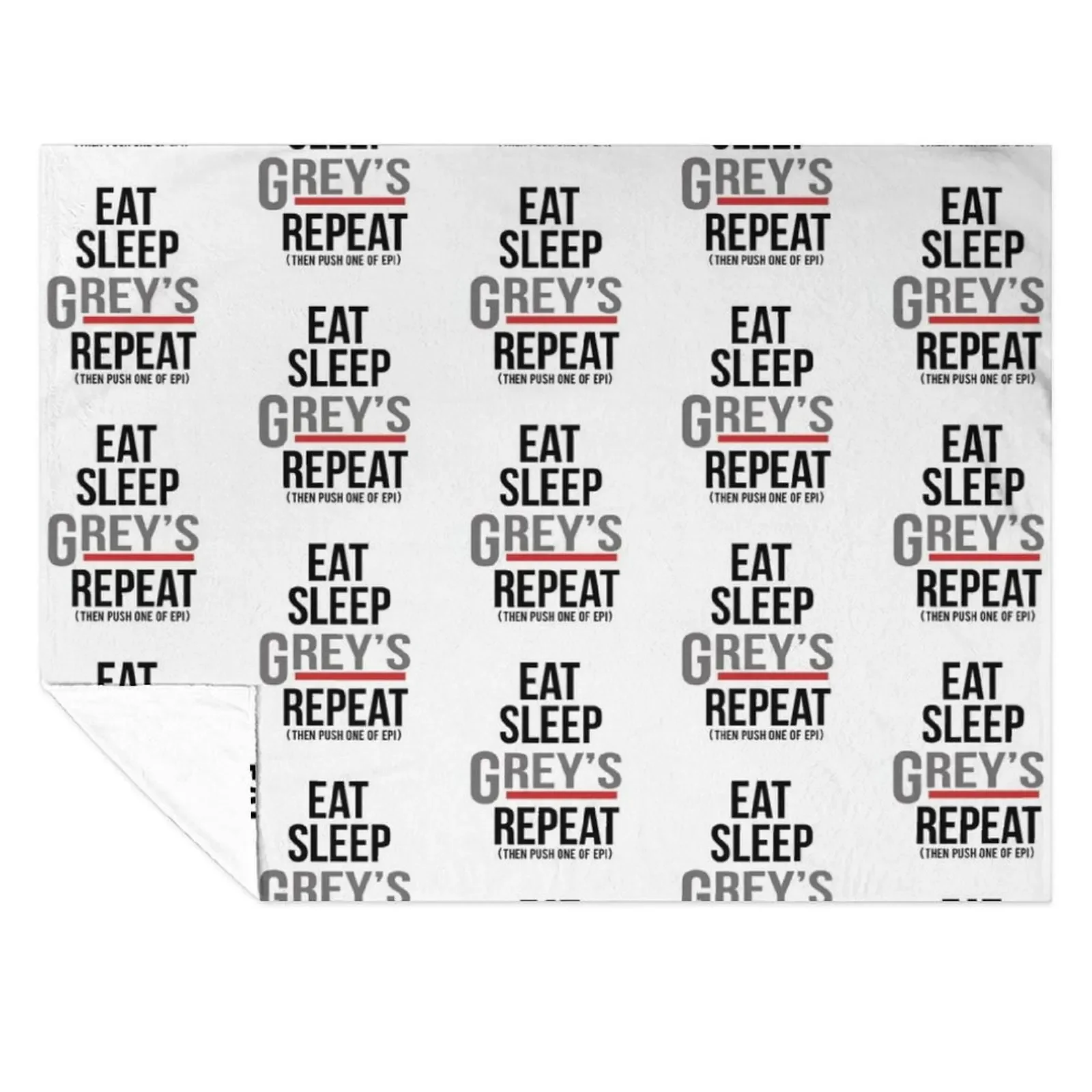 

greys repeat Throw Blanket Luxury Thicken Giant Sofa for sofa Bed linens Blankets