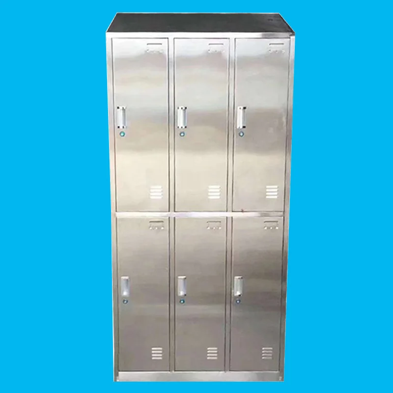 Work Collection Locker Employee Clothing Gym School Luggage Locker 6 9 10 12 Door Stainless Steel 304