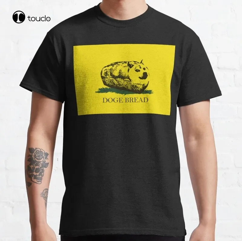 Loafe Gadsden Classic T-Shirt Cotton Tee Shirt Custom Aldult Teen Unisex Digital Printing Tee Shirts Fashion Tshirt Summer