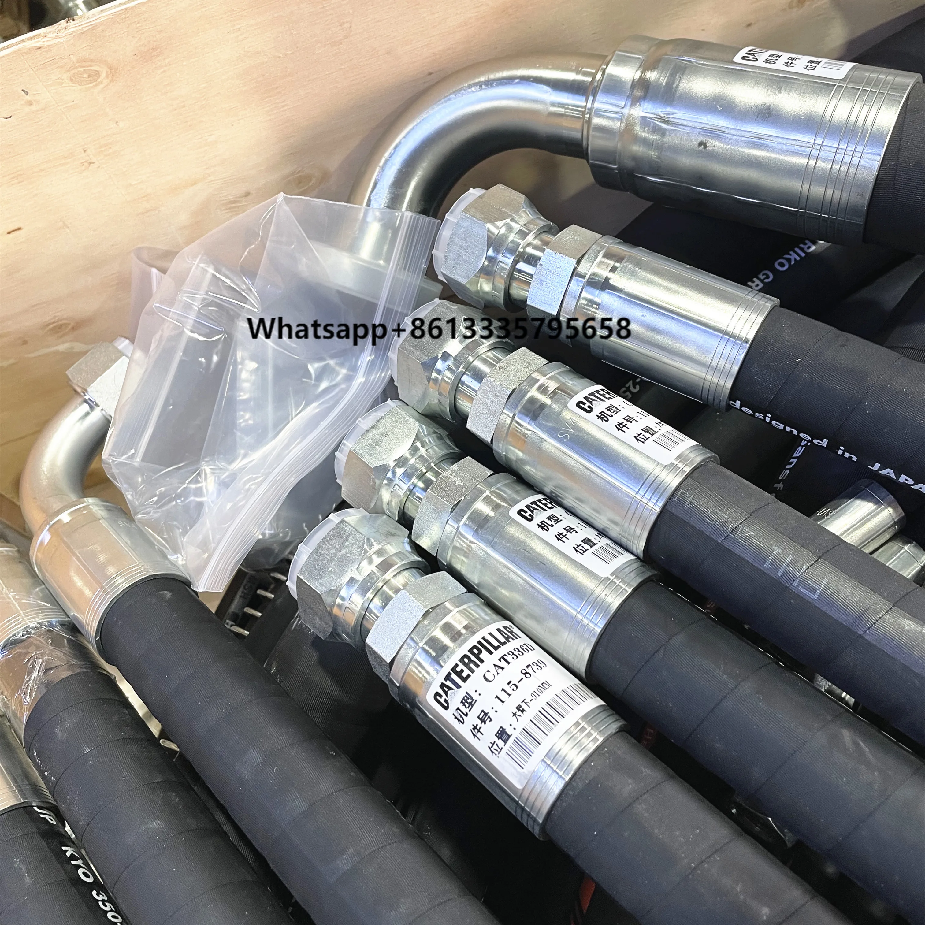 

Piping Tube Assy for Cat336D Cost Effective Original Quality Excavator Flexible Complete Hose Assembly Kit Caterpillar
