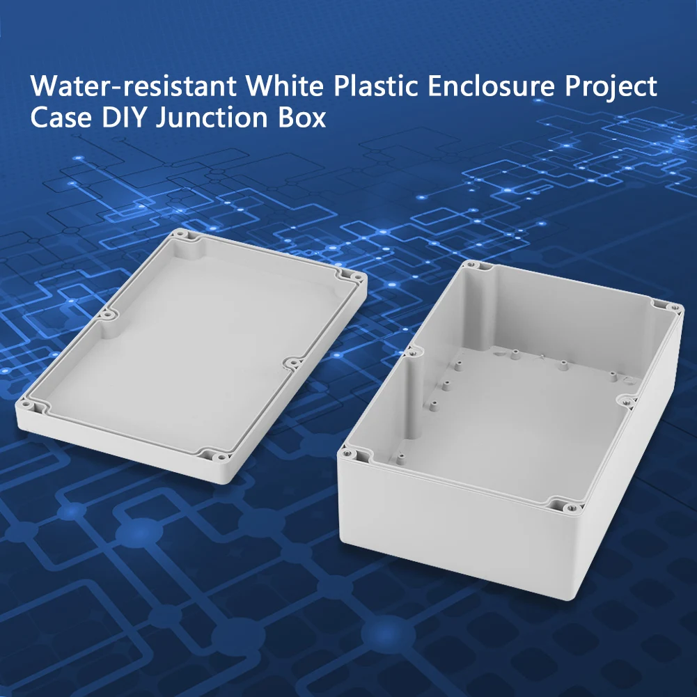 230*150*85mm Water resistant White Plastic Enclosure Project Case DIY Junction Box Blue Junction Box Enclosure Project Case