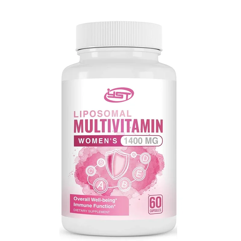 Complejo de liposomo femenino de vitamina: que contiene complejos de hierro, vitamina A, C, D, E y B, salud inmunitaria, cabello y piel.