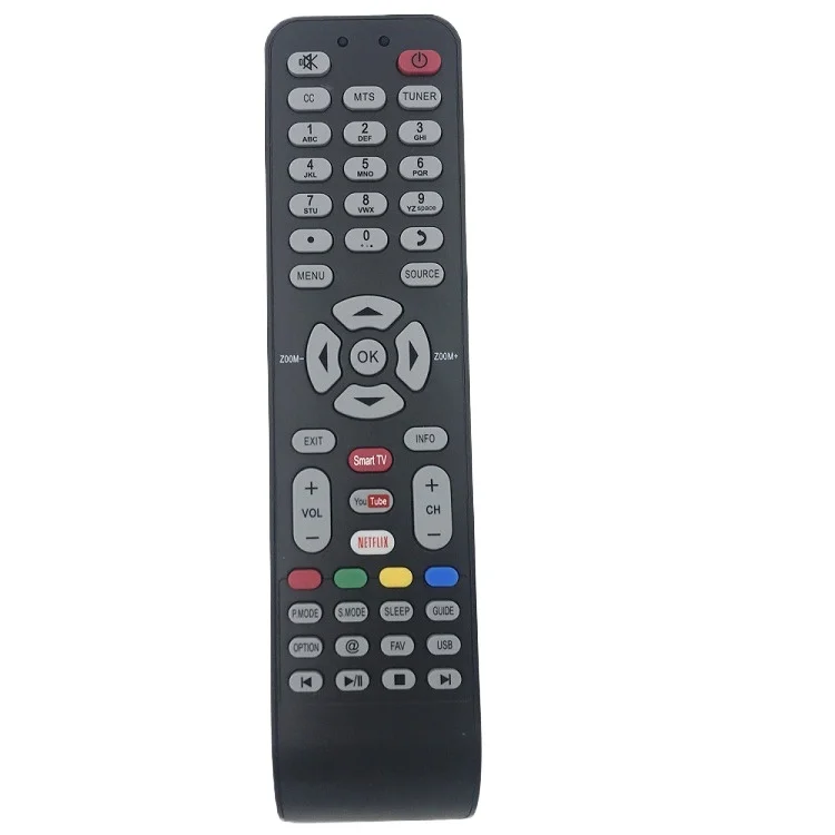 Reemplazo de control remoto para TCL RC199E06-519W49-C005X (06 519W49 C005X) para TCL/HYUNDAI/EKT/HKPro/VISIVO/KALLEY Smart Tv