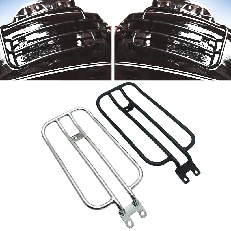 Fit For BMW R18 R-18 R 18 2020-2023 2022 Motorcycle Chrome Black Rear Solo Seat Luggage Rack Support Shelf Rear Passenger Seat