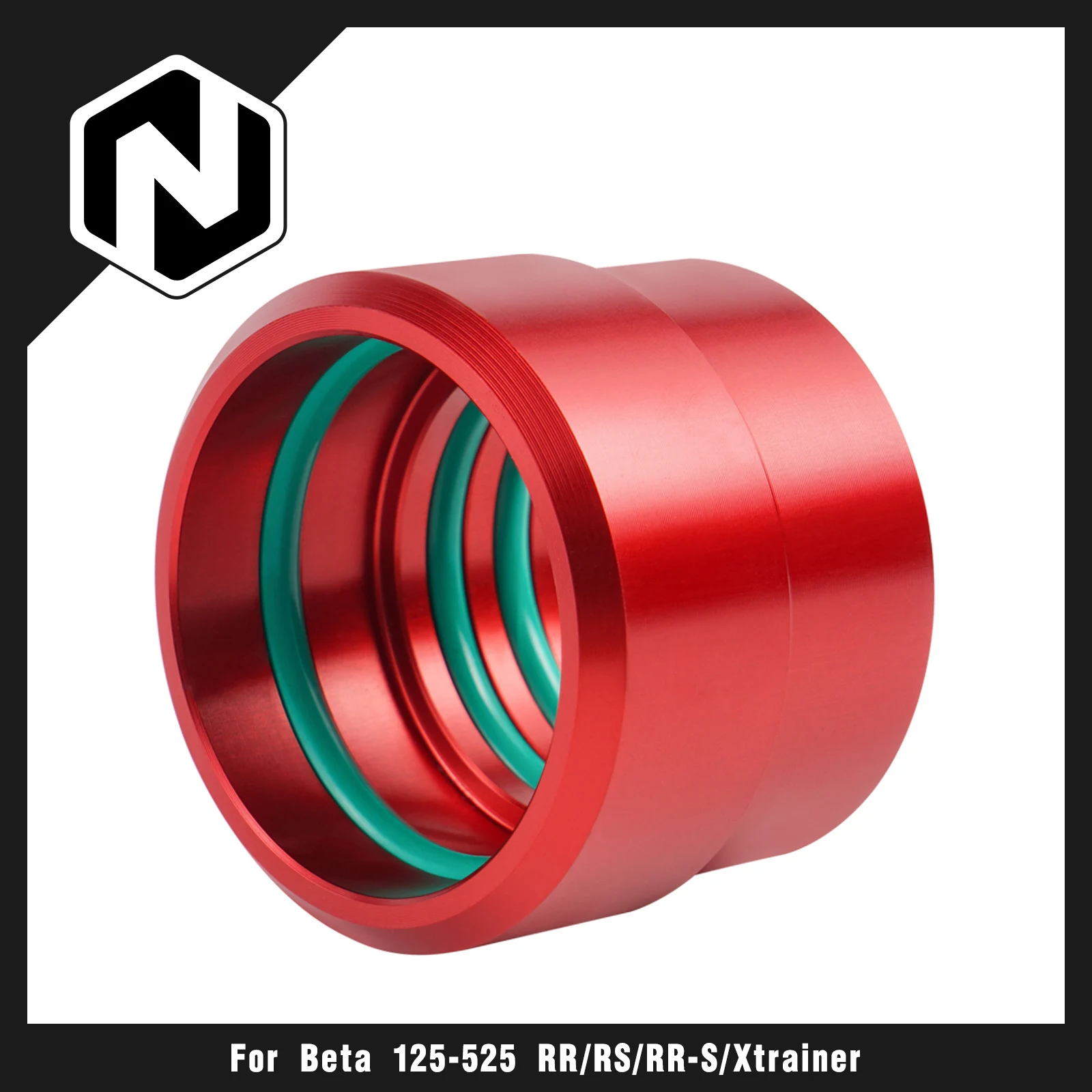 NICECNC For BETA RR300 2020-2024 2023 Exhaust Collar RR250 RE 2 Stroke 250 300 20-24 6061-T6 Aluminum CNC-machined Motorcycle