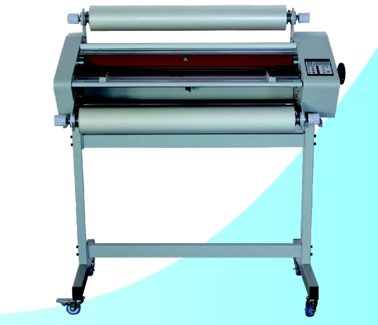 Voor CYFM-650 160 celsius 55mm rollen diameter dubbelzijdig warm/koud thermische lamineermachine lamineren machine laminator