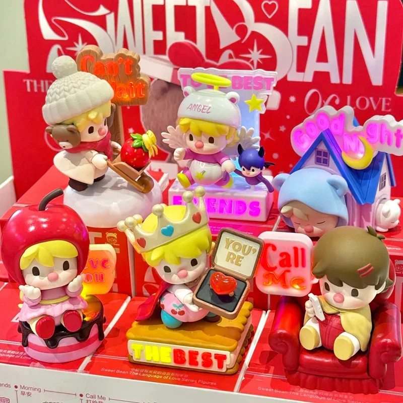 

Sweet Bean The Language of Love Serie Blind Box Action Figures Doll Mystery Surprise Bag Pendant Girls Collectible Statue Toys