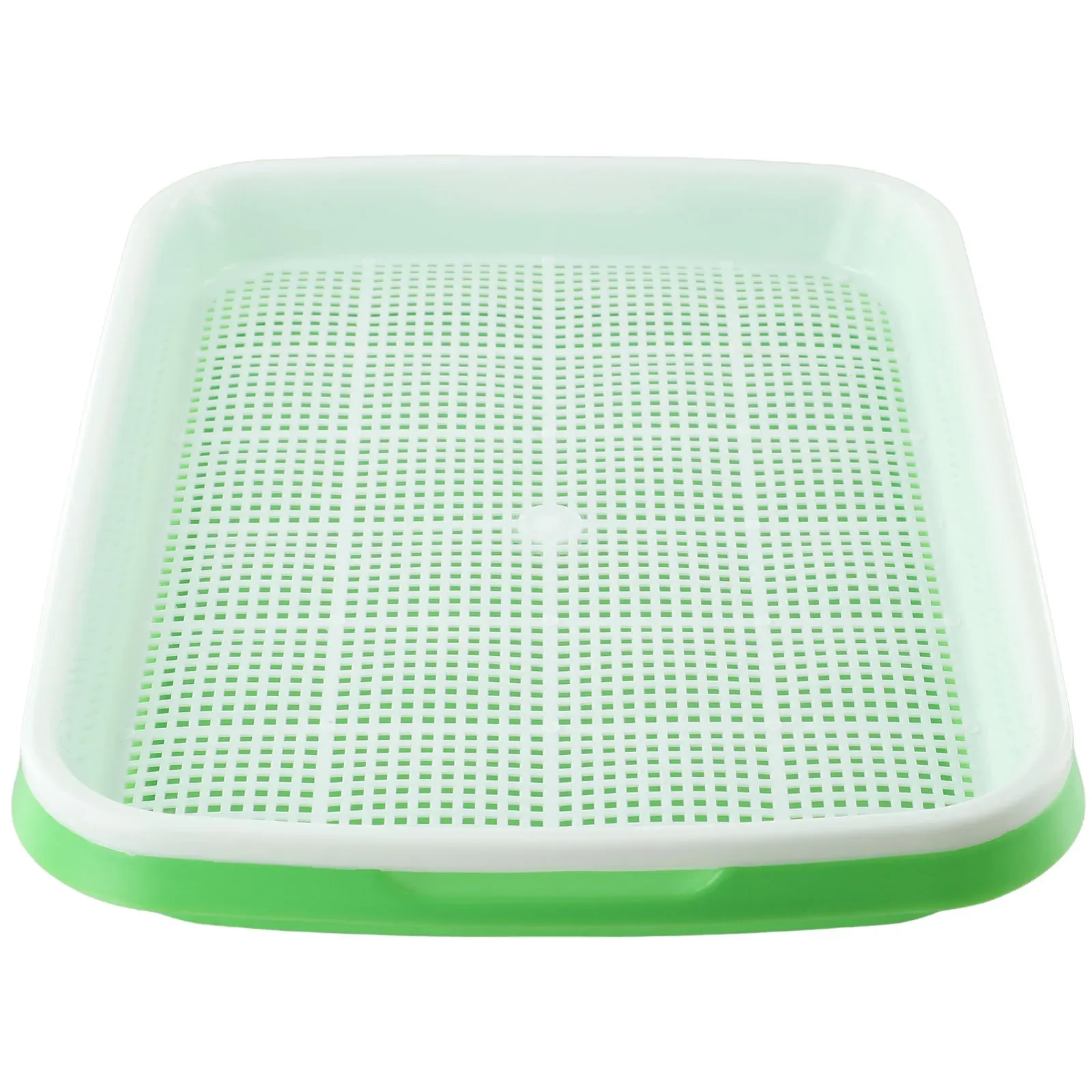 Tray Nursery Pots Grow Basket Hydroponics Microgreens Plate Sprout Garden Germination Greenhouse Tool Vegetables