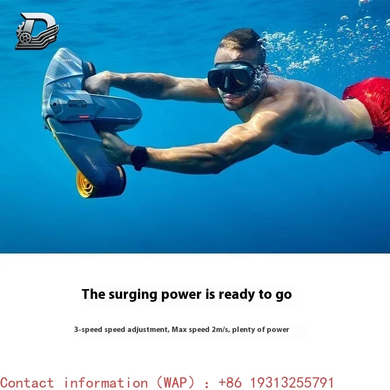 

【Best-selling】High Power Underwater Scooter Long Battery Life Diving Propulsion Swimming Equipment