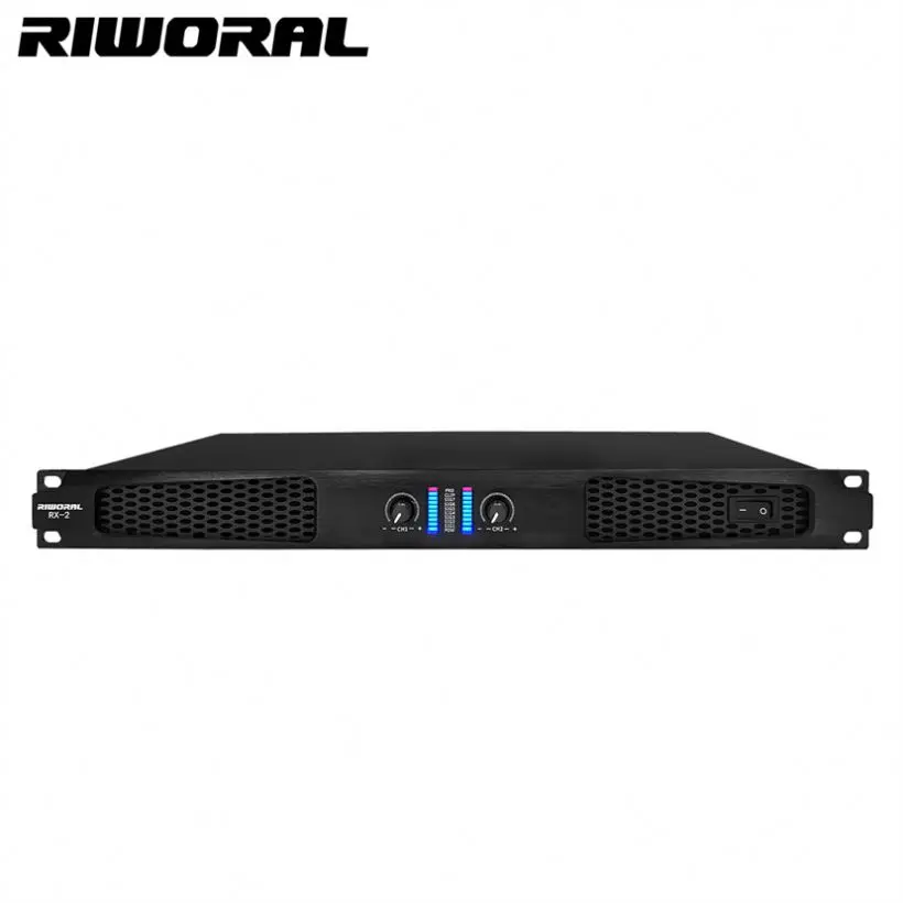 2U Digital Power Amplifier 2*1500 Watt Professional KTV Bar Outdoor Stage Performance Line Array Audio Audio Amplifier