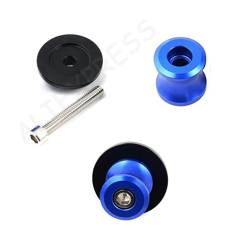 [G]1Pc 8mm 10mm Motorcycle Swingarm Spool Rear Stand Screws Slider For 650 Z900 Z650 Z500 Z1000SX Z800 ZX6R