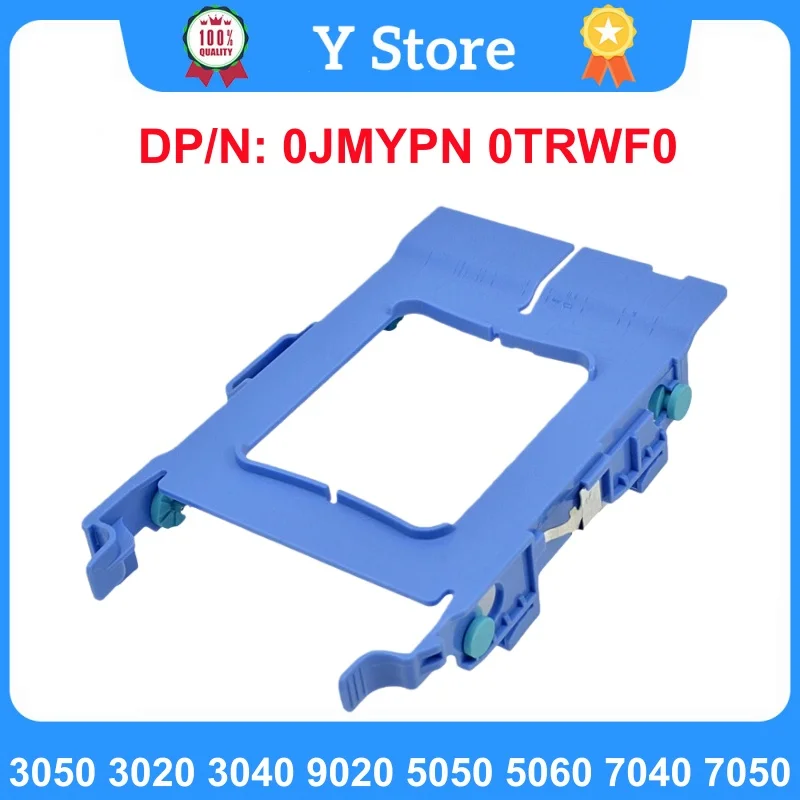Y Store 0JMYPN 0TRWF0 NOVO Para Dell OptiPlex Micro 2.5 "HDD Caddy MFF Suporte 3050 3020 3040 9020 5050 5060 7040 7050 7060MFF
