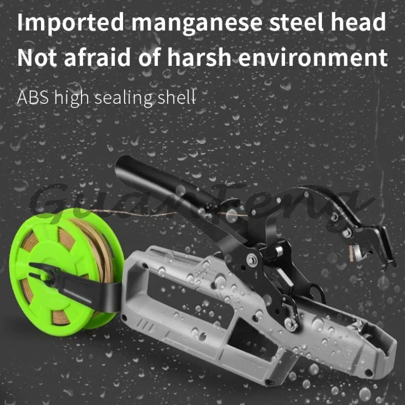 Garden Electric Branch Tying Device, 0-45mm Tying Machine for Grape Kiwi Tomato Vine Fixing and Support