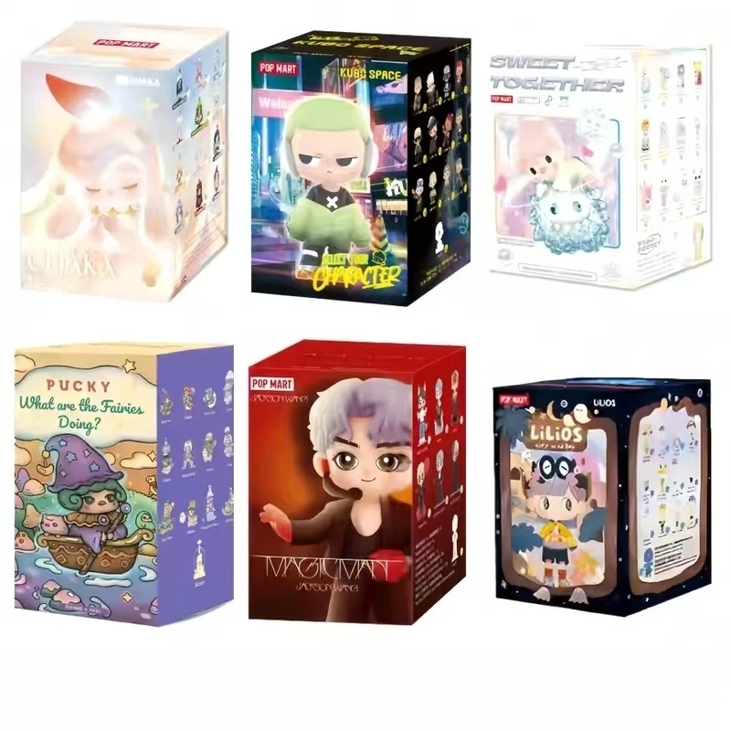 

Genuine Labubu All Series Blind Box Cute Desktop Ornaments Model Toy Doll Collection Cartoon Anime Figure Mystery Box Toy Gift
