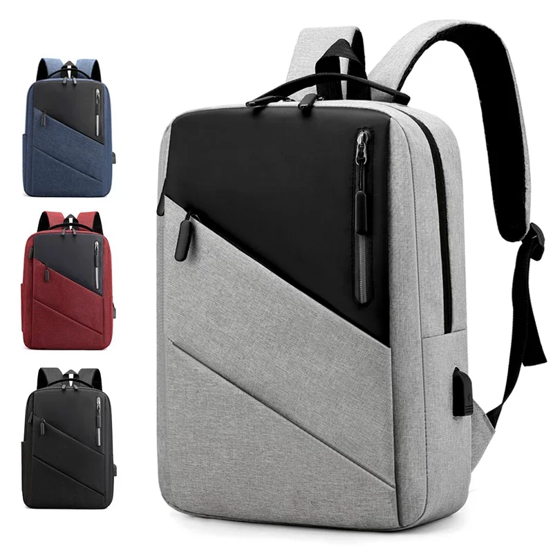 Mochila de viaje antirrobo para hombre y mujer, morral escolar impermeable con carga Usb para ordenador portátil de 15,6 pulgadas, Mochila de ocio para hombre y mujer