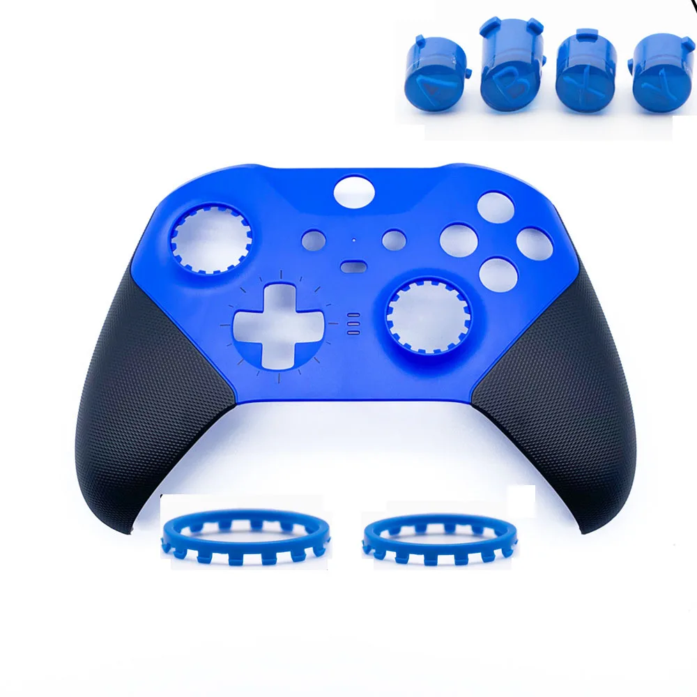 Dla Xbox One Elite Series 2 Elite 2 Core Controller 1797 Osłona płyty czołowej Obudowa przedniej płyty Obudowa DIY Niestandardowa panela Pierścienie ABXY