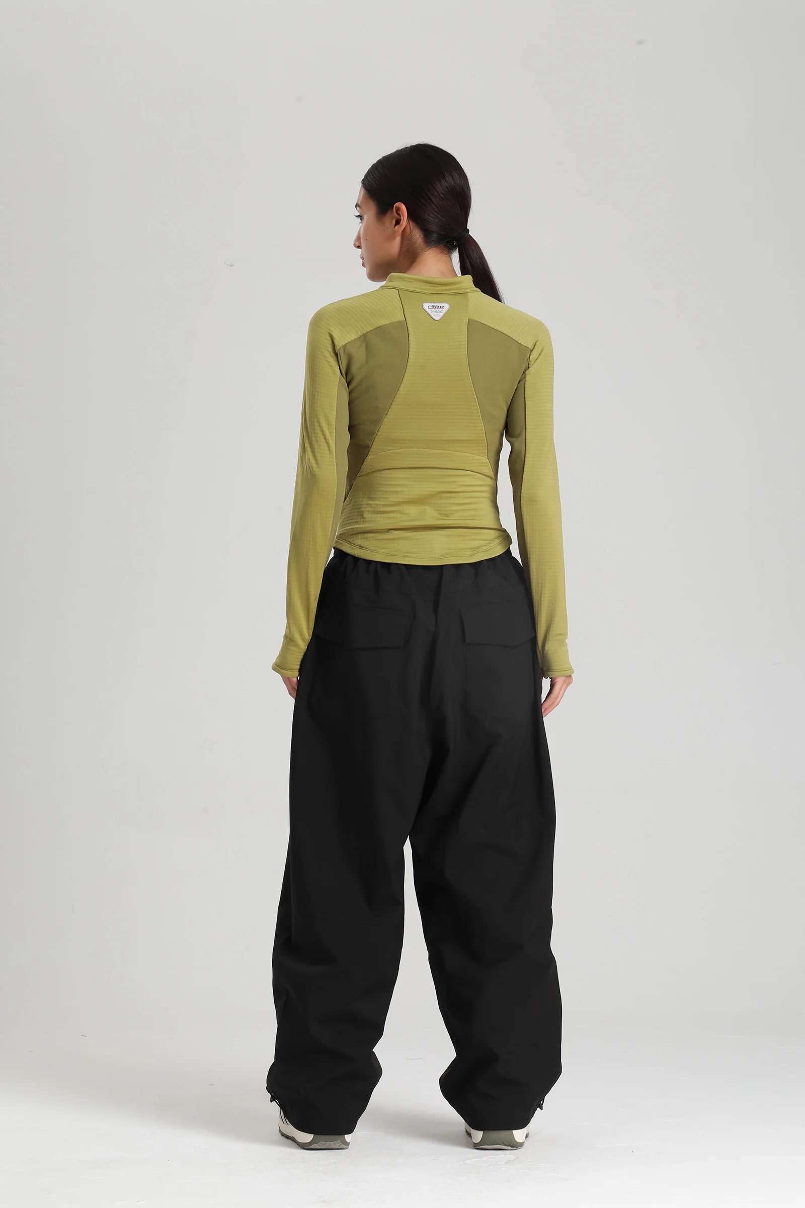 Gsou Snow 2025, Unisex-Cargohose mit lockerer Passform – wasserdichte, winddichte Snowboardhose für Damen und Herren, Winter-Schneeausrüstung – Detail 30