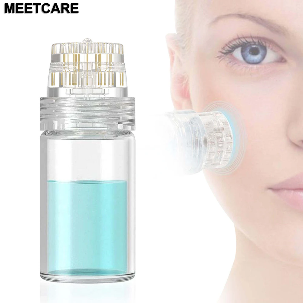 Dermastamp de 20 pinos 0.2mm para Microagulhamento, Microagulhas, Caneta de Microagulhas para Cuidados com a Pele e Ferramenta Capilar