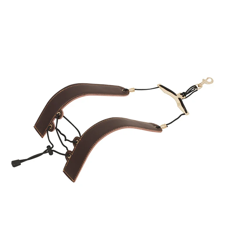 

-A96P ремни для саксофона, складной плечевой ремень из искусственной кожи, аксессуары для духовых инструментов, плечевой ремень для саксофона