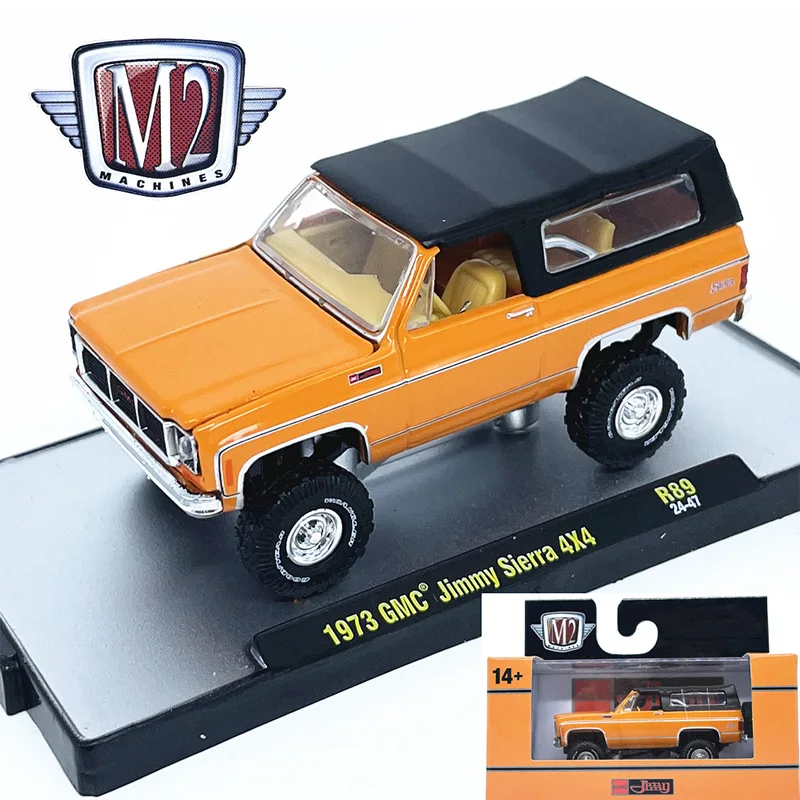 

Модель автомобиля M2 1:64 JimmySierra, имитация модели автомобиля из сплава, коллекция настольных украшений с новой упаковкой