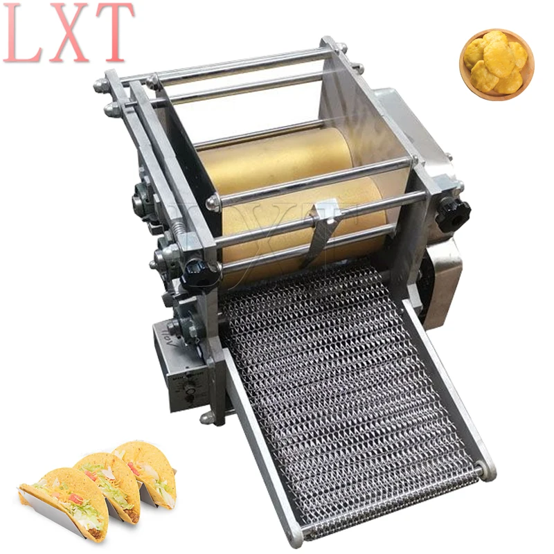 Full Automatic Roti Making Machine Corn Cake Powder Molding Machine