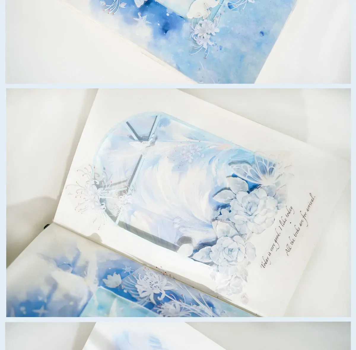 Fita PET Washi Frost Descends de 5 m