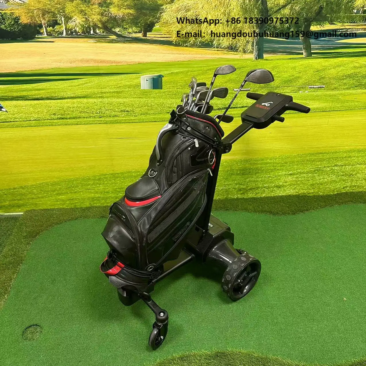 

Manufacturer Durable Collapsible & Lightweight Golf Carts Golf Trolley Electric Lithium Remote Control