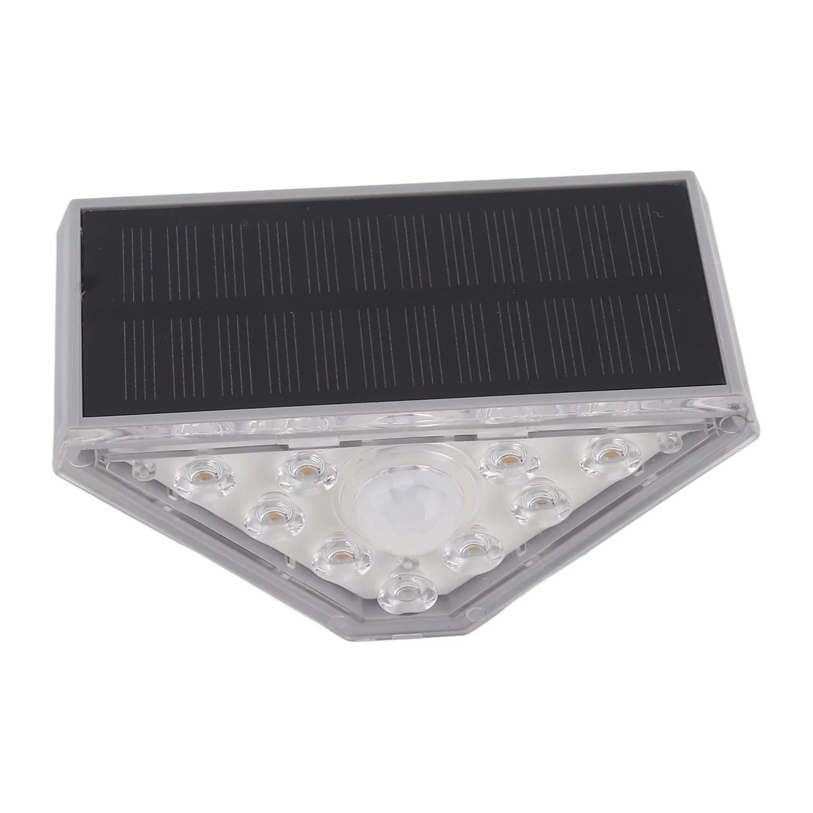 2 jeux de lumières solaires pour escaliers, 9 LED, étanches IP68, inductives, pour marches, cour, Patio, jardin, passerelles, terrasse