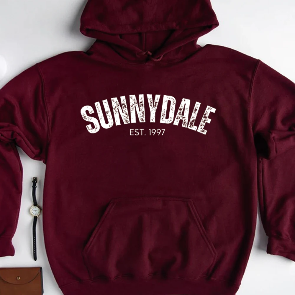 Buffy The Vampire Slayer Hoodie Sunnydale Sweatshirt Tv Show Hoodied Buffy Tee Men Women Long Sleeves Pullover Casual Hoodies
