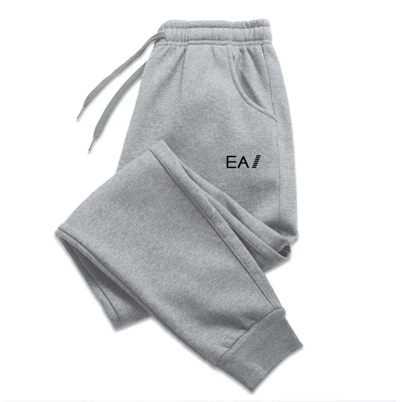New autumn and winter men's casual sweatpants, fashion outdoor jogging fitness pants, casual men's and women's sweatpants