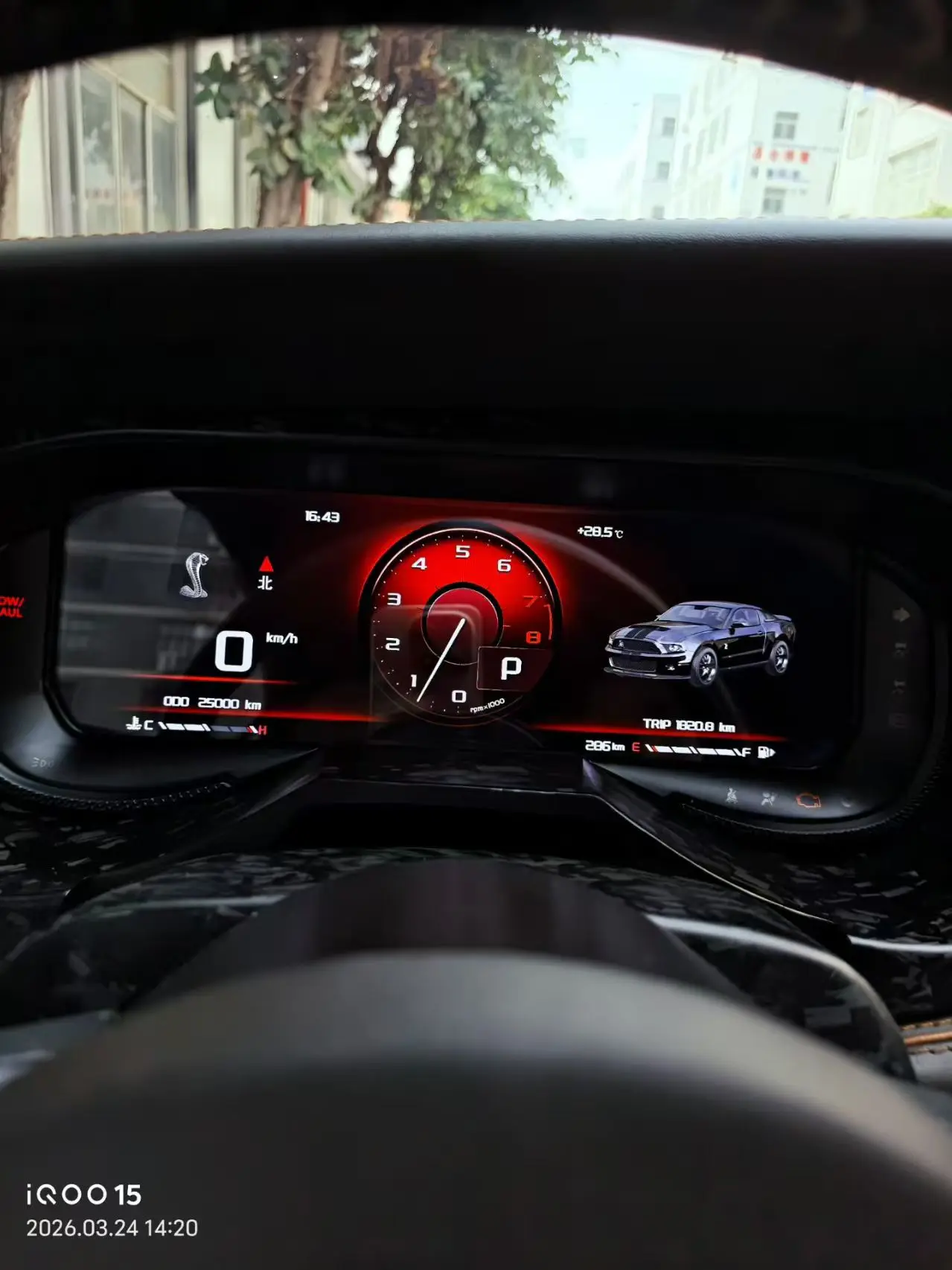 plug and play For Ford Mustang Shelby GT500 2006 2007 2008 ~2014 Digital Performance Display Dashboard LCD instrument cluster