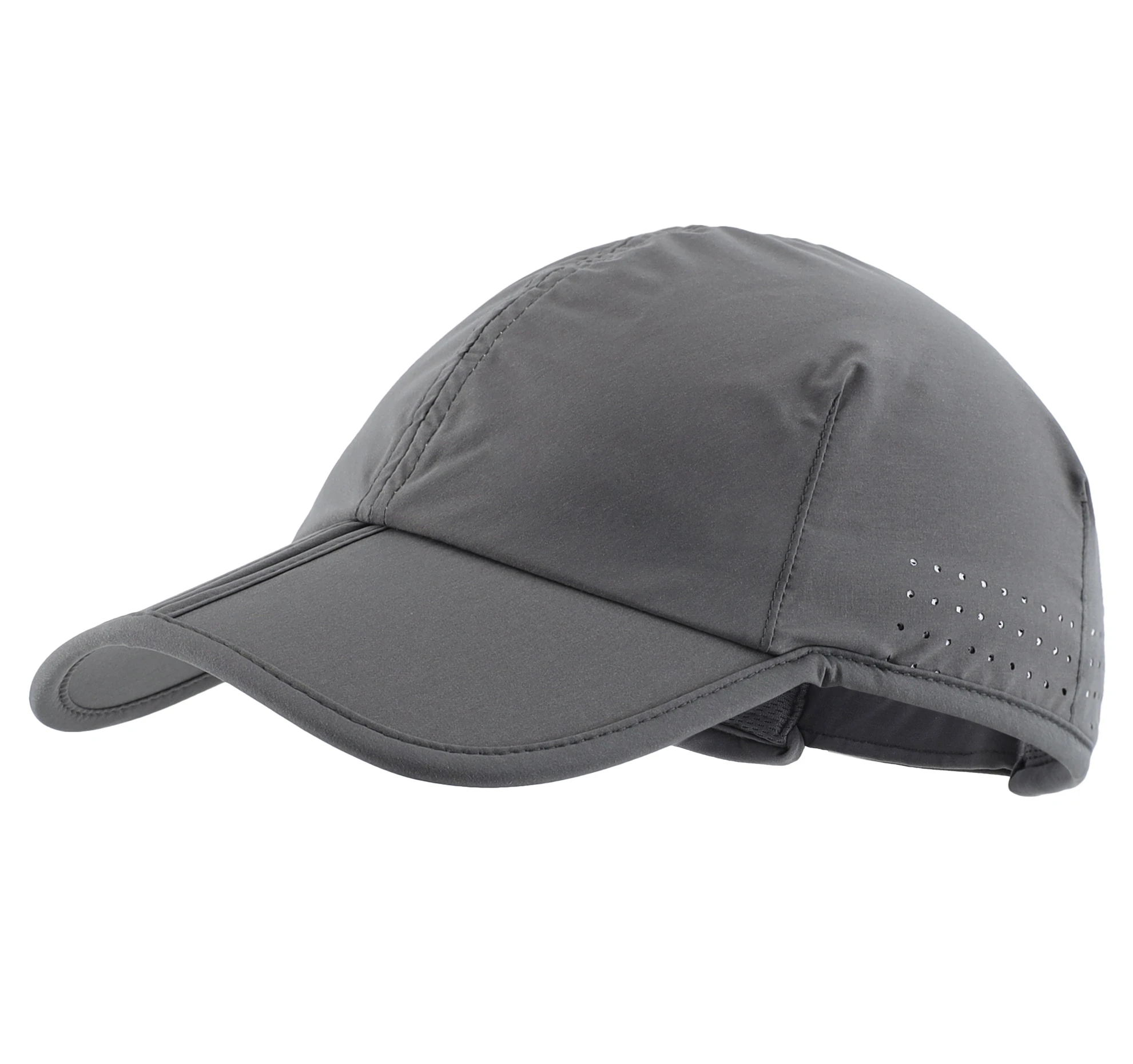 Connectyle Men's Women Foldable Performance Running Hat Adjustable Waterproof Outdoor Sport Hat UPF 50+ Lightweight Summer Cap_voghion.com