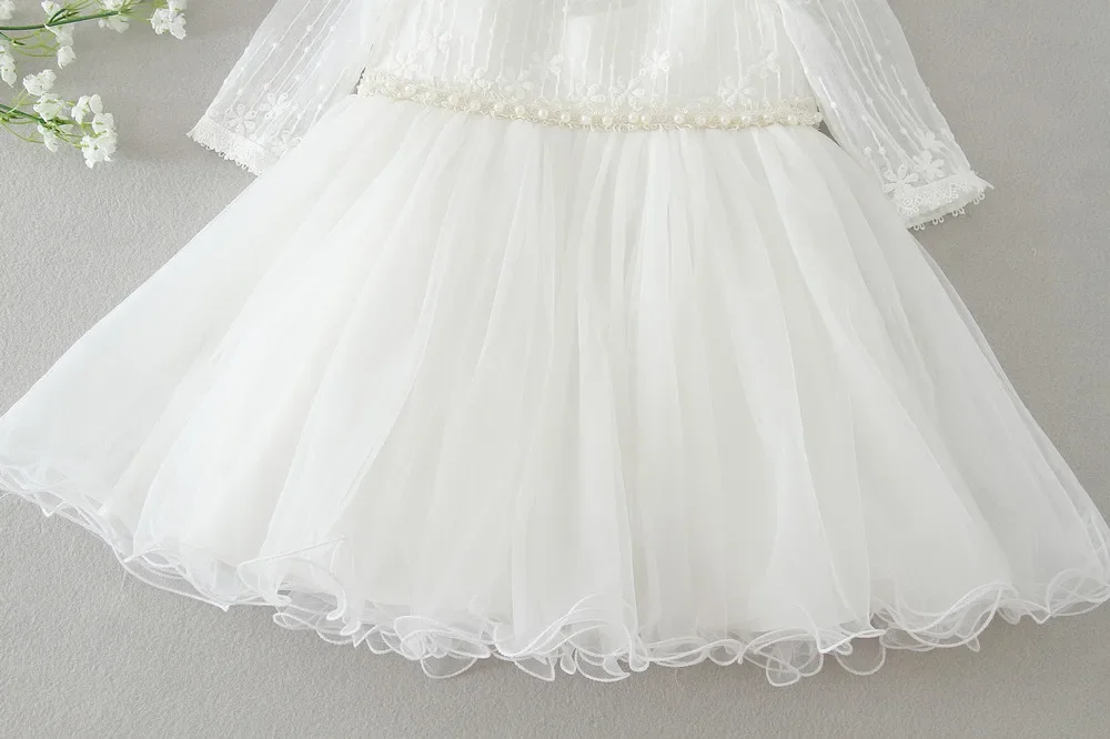 Robe de Baptême pour Bébé Fille, Tenue de Princesse pour Premier Anniversaire, Mariage, 3 à 24 Mois