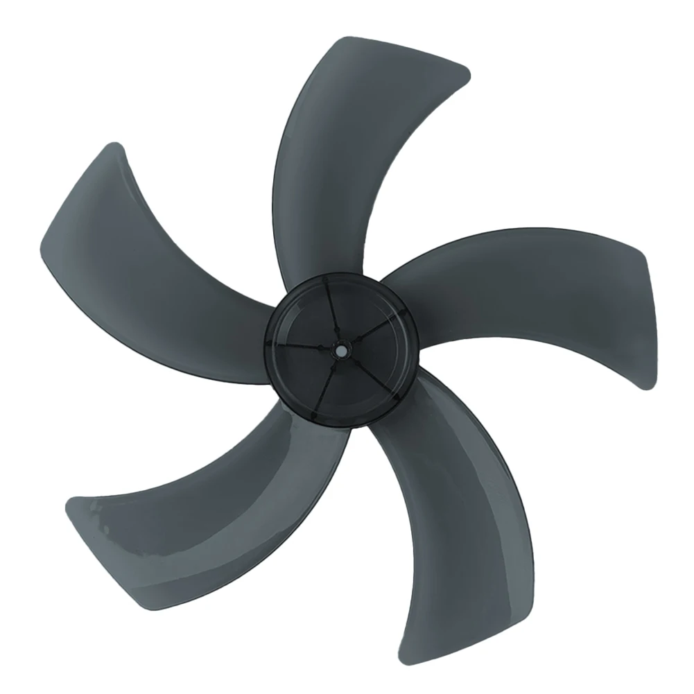 16 Inch Household Plastic Fan Blade 5 Leaves Stand/Table Fanner Replacement Accessories With Nut Cover For Pedestal Fan