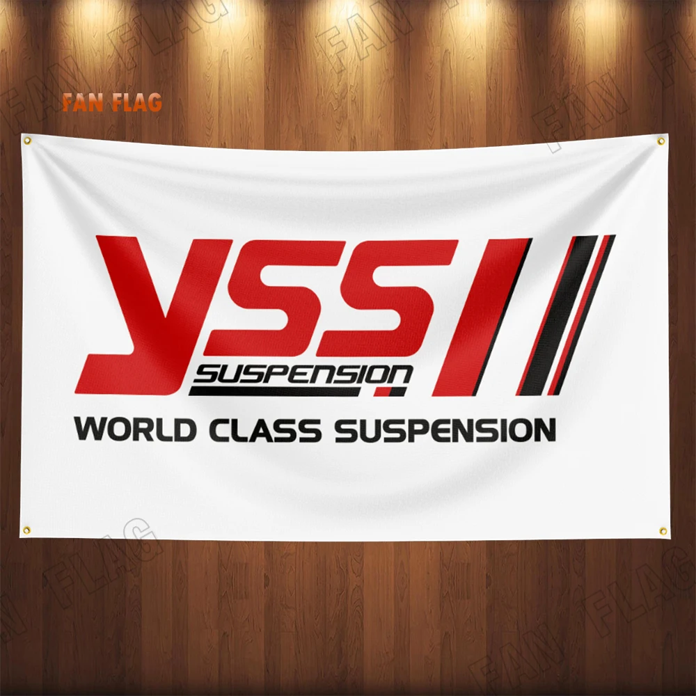 90x150CM YSS Auto Parts Flag Banner For Motorcycle cars Racing Garage Outdoor Decoration Tapestry Poster