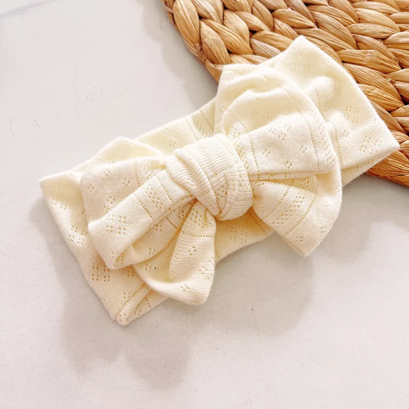 Newborn Baby Hair Accessories Kids Headwear Baby Bow for Child Bowknot Turban Headband