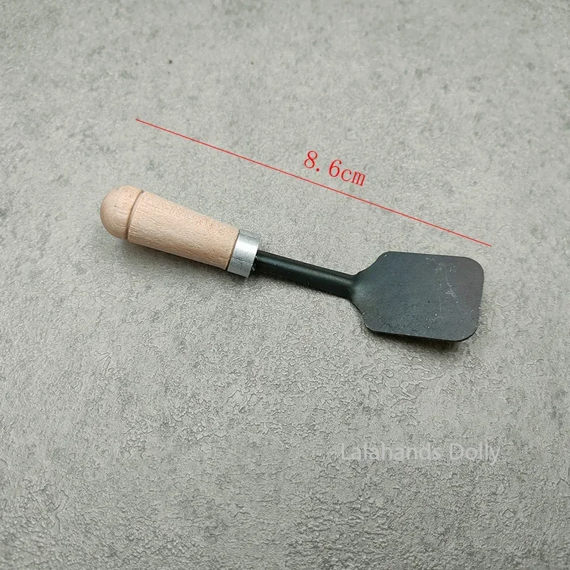 Doll House Mini Kitchen Toy Small Spatula, Spoon, Shovel Miniature Food Play Scene Miniature Furniture Model Accessories